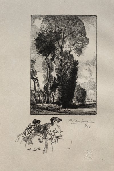 Le Bocage - Auguste Louis Lepère