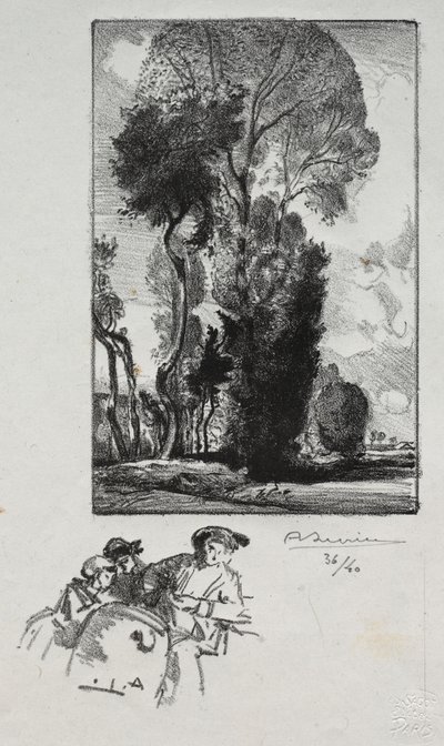 Le Bocage, 1909 - Auguste Louis Lepère