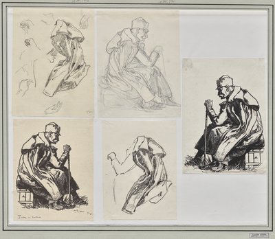 Le Roi Pierre de Serbie - Auguste Louis Lepère
