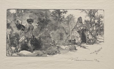 Les Charbonnière - Auguste Louis Lepère