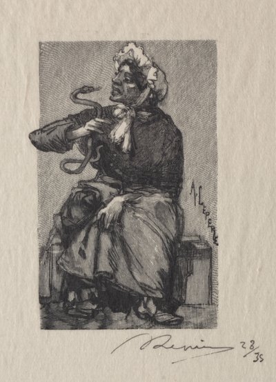 Marchande de Serpents - Auguste Louis Lepère
