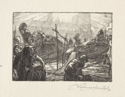 Notre Dame vue du Marché aux pommes - Auguste Louis Lepère