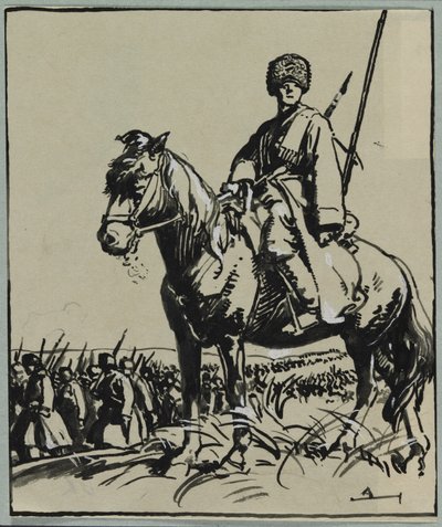 Officier de Cosaques - Auguste Louis Lepère