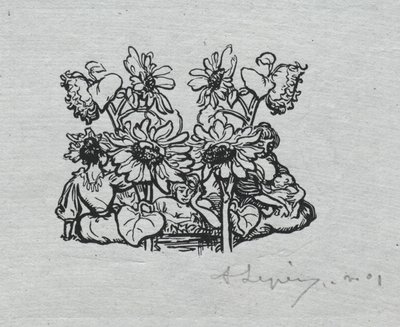 Almanach de Paris, 1897 : Queue de chapitre, Été, 1897 - Auguste Louis Lepère