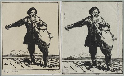 Paysan Russe - Auguste Louis Lepère