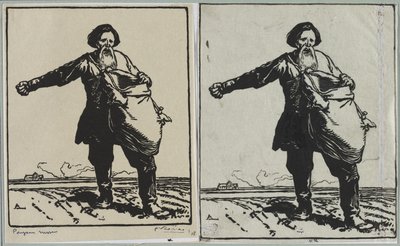 Paysanne russe, 1914 - Auguste Louis Lepère