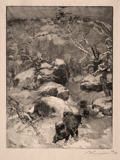 Roche Cuvier Chatillon - Auguste Louis Lepère