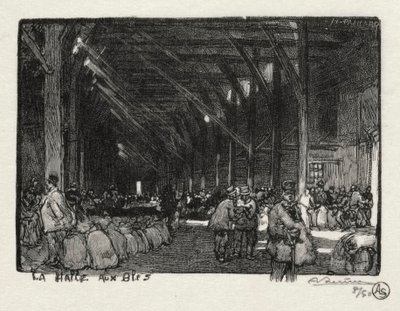 Rouen Illustré: La Halle aux Blés - Auguste Louis Lepère