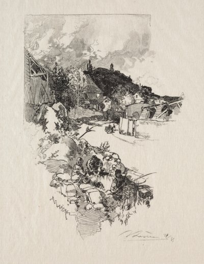 Route de Versailles - Auguste Louis Lepère