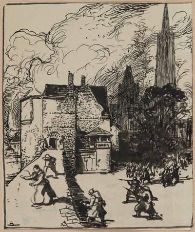 Siège des Maubeuge - Auguste Louis Lepère