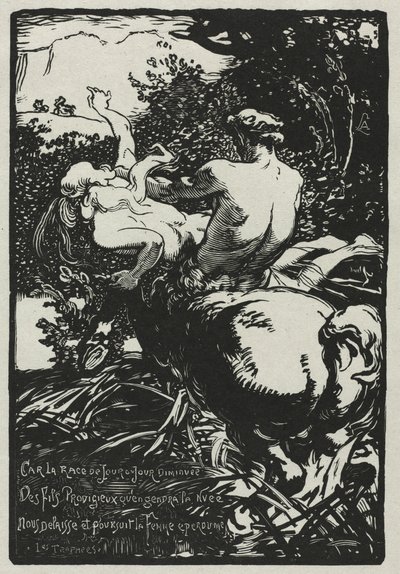 Le Centaure - Auguste Louis Lepère