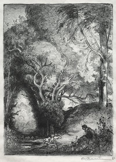 Le Ravin en juin - Auguste Louis Lepère