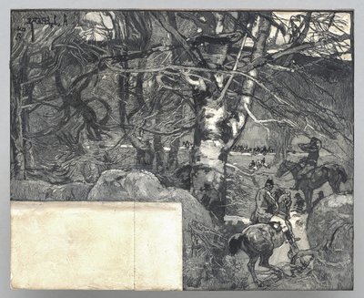 Une Chasse à Courre, Mont Gérard
 - Auguste Louis Lepère
