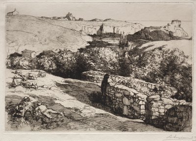 Vue du Port de la Meule, 1907 - Auguste Louis Lepère