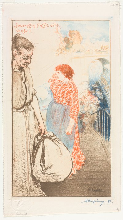 Les Laveuses - Auguste Louis Lepère