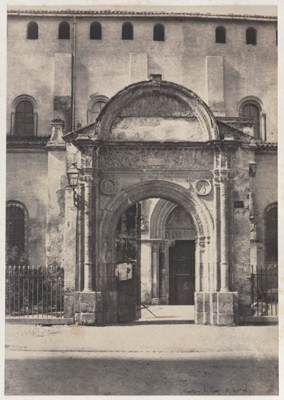 Porte Bachelier, Église Saint-Sernin, Toulouse (Haute-Garonne) - Auguste Mestral