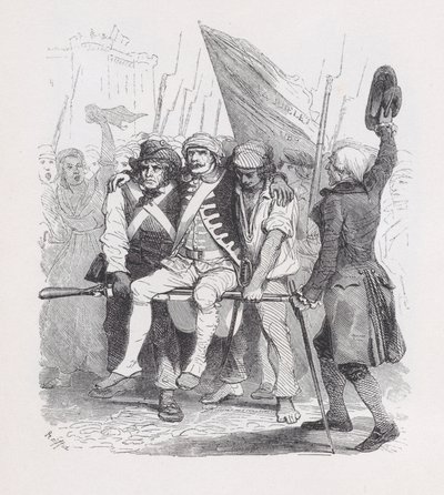 Quatorze Juillet, des Œuvres Complètes de Béranger, 1836 - Auguste Raffet, Lacoste, Eugène Guillaumot