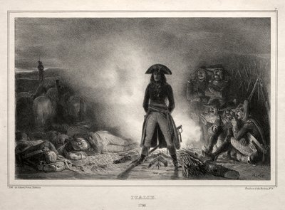 Album pour 1836 : Italie, 1796, Napoléon Bonaparte, 1836 - Auguste Raffet