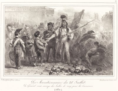 Les Munitionnaires du 28 Juillet - Auguste Raffet