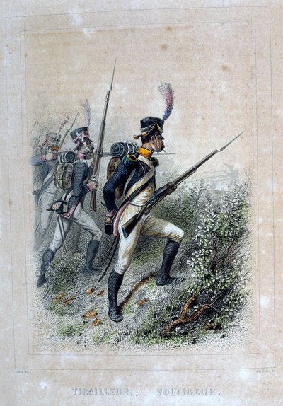 Tirailleur Voltigeur, Fusilier, 1859 - Auguste Raffet