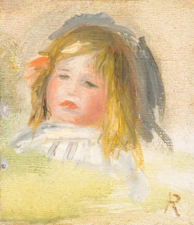 Enfant aux cheveux blonds - Auguste Renoir