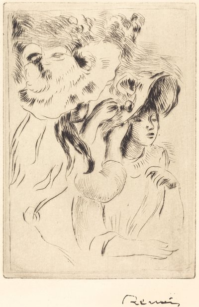 Le chapeau épinglé - Auguste Renoir