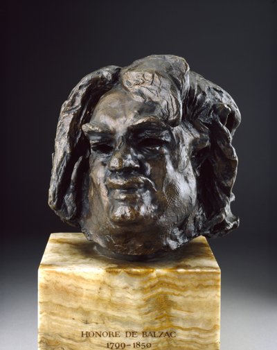 Balzac, tête avant la dernière étude - Auguste Rodin