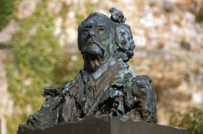 Buste en bronze par Jules Barbey d
