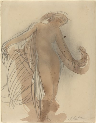 Figure de face - Auguste Rodin