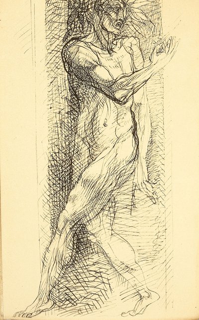 Illustration pour Les Fleurs du Mal de Charles Baudelaire, 1887-1888 - Auguste Rodin
