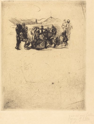 La Ronde, probablement 1883 - Auguste Rodin