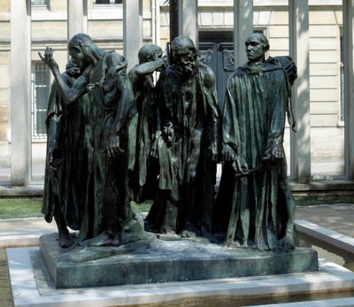 Le monument des bourgeois de Calais - Auguste Rodin
