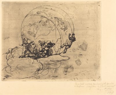 Les Amours conduisant le monde - Auguste Rodin