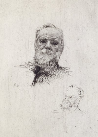 Portrait de Victor Hugo (1802-85) - Auguste Rodin