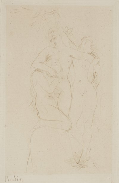 Les Âmes au purgatoire - Auguste Rodin
