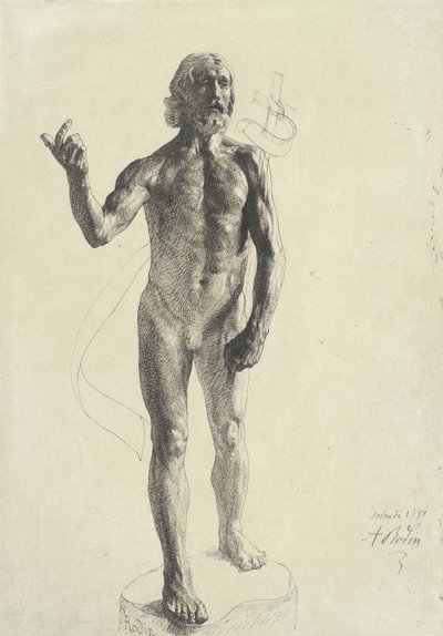 Saint Jean-Baptiste, 1880 - Auguste Rodin