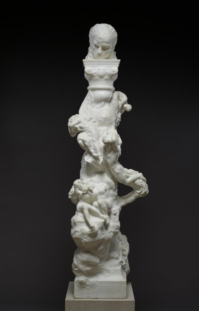 Le Poète et la Vie Contemplative : La Colonne Fenaille, 1896 - Auguste Rodin