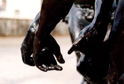 Les Trois Ombres (détail) des trois mains - Auguste Rodin