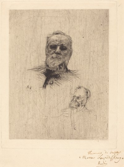 Victor Hugo, de face - Auguste Rodin