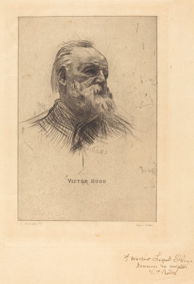 Victor Hugo, de trois quarts - Auguste Rodin