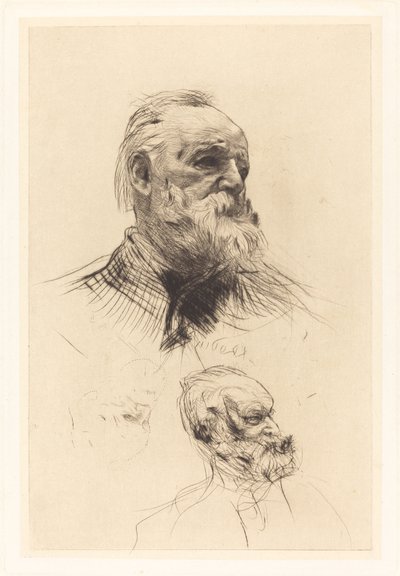 Victor Hugo, De Trois Quarts - Auguste Rodin