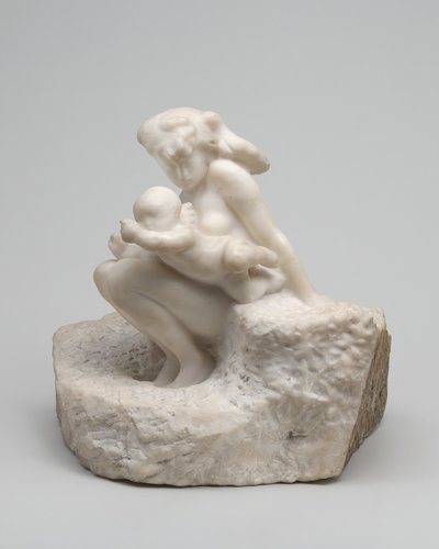 Femme et enfant initialement Première Impression d