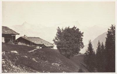 Savoie 47, Le Buet et les Rochers de Fis - Auguste Rosalie Bisson