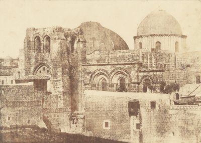 Jérusalem. Saint-Sépulcre. Vue générale 2 - Auguste Salzmann