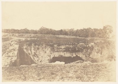 Jérusalem. Tombeau des rois de Juda. Cour extérieure - Auguste Salzmann