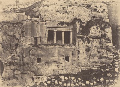 Jérusalem. Vallée de Josaphat. Tombeau de Saint Jacques - Auguste Salzmann