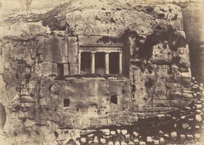Jérusalem. Vallée de Josaphat. Tombeau de Saint Jacques - Auguste Salzmann