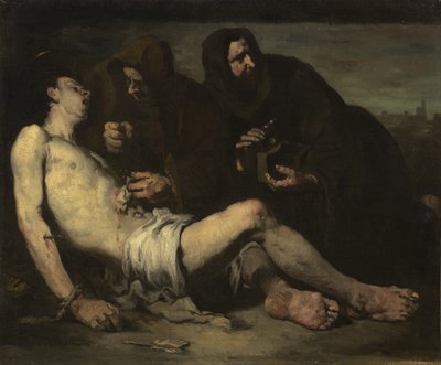 Saint Sébastien, martyr, vers 1865 - Auguste Theodule Ribot