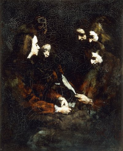 La Lettre - Auguste Theodule Ribot