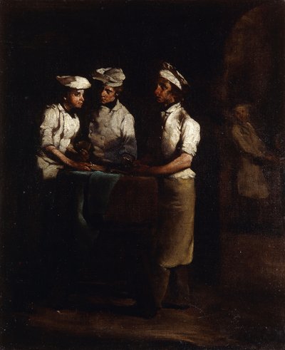 Les Trois cuisiniers - Auguste Theodule Ribot